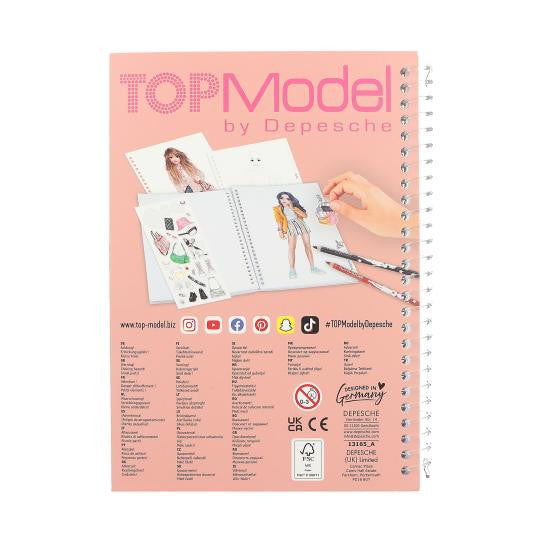 TOPModel - Pocket Colouring Book - Lexy & Nyela