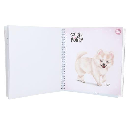 TOPModel - Create Your Doggy Colouring Book