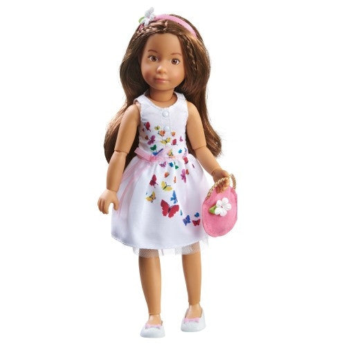 Kathe Kruse Dolls - Kruselings Sofia Doll - In a Festive Summer Dress