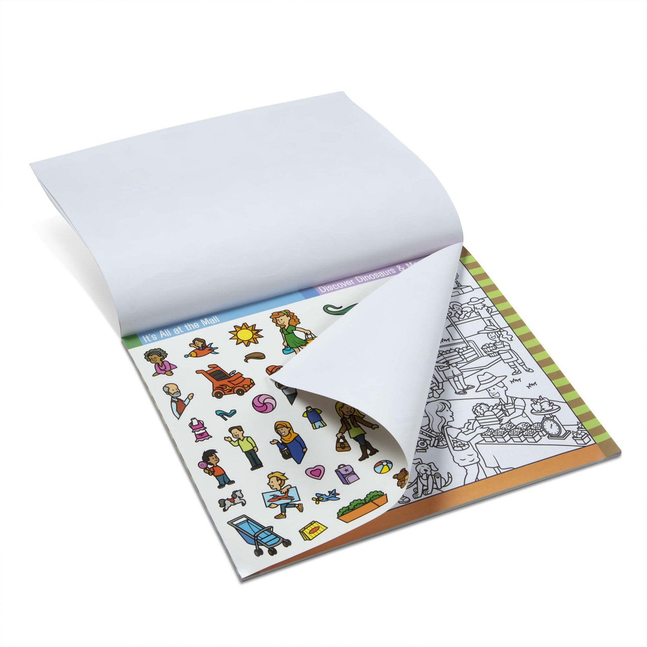 Melissa & Doug Seek & Find Sticker Pad - Around Town