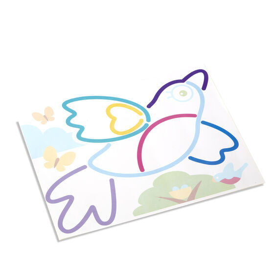 Melissa & Doug - Rainbow Cord & Picture Pattern Maker