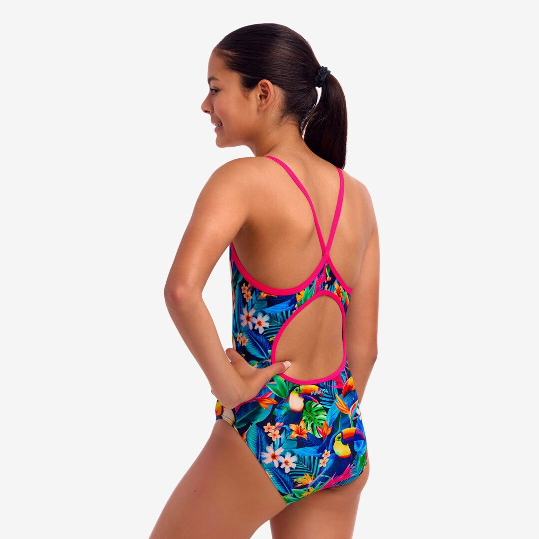 Funkita - Girl's Diamond Back One Piece Swimmers - Birdie Wordie