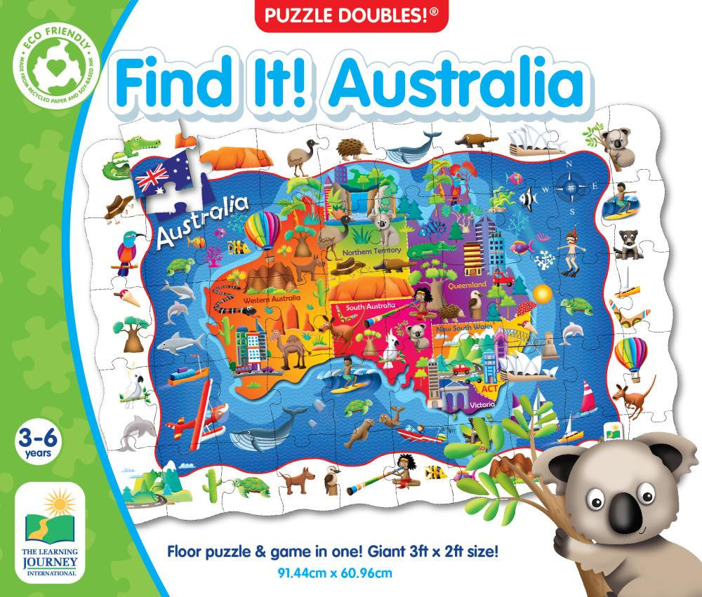 The Learning Journey - Puzzle Doubles - Find It! Australia