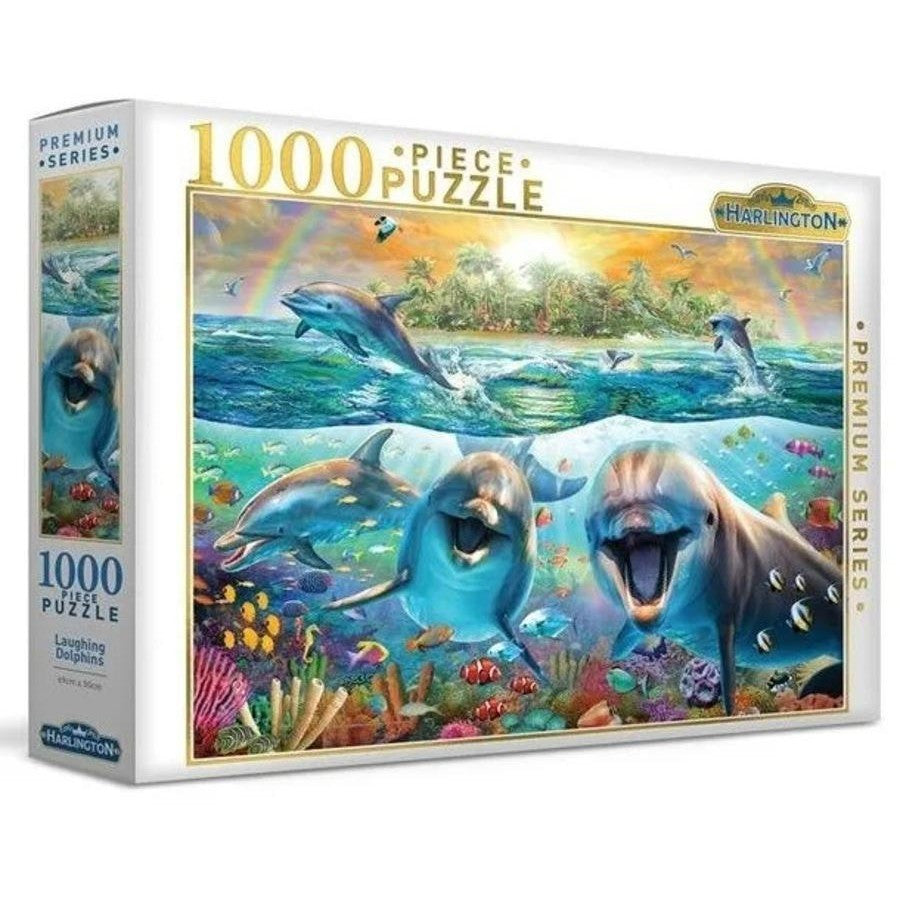 Harlington 1000pc - Laughing Dolphins Puzzle