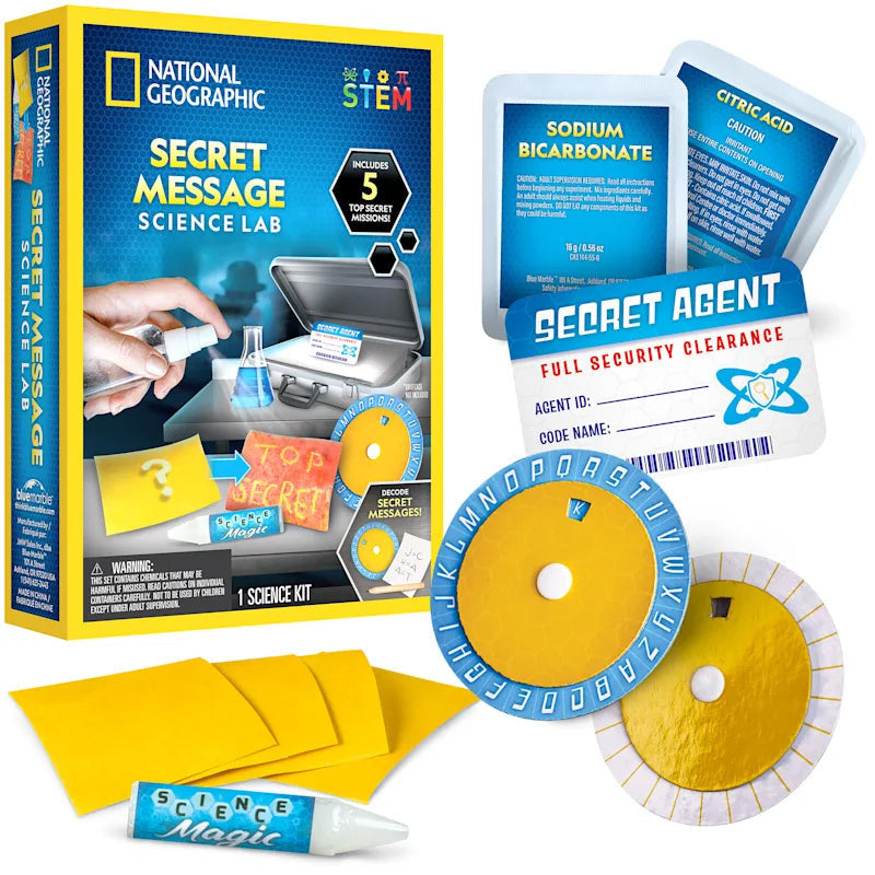 National Geographic - Secret Message Science Lab
