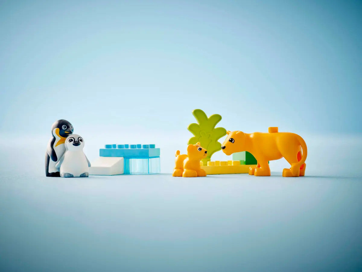 LEGO® DUPLO® - Wild Animal Families: Penguins & Lions 10442