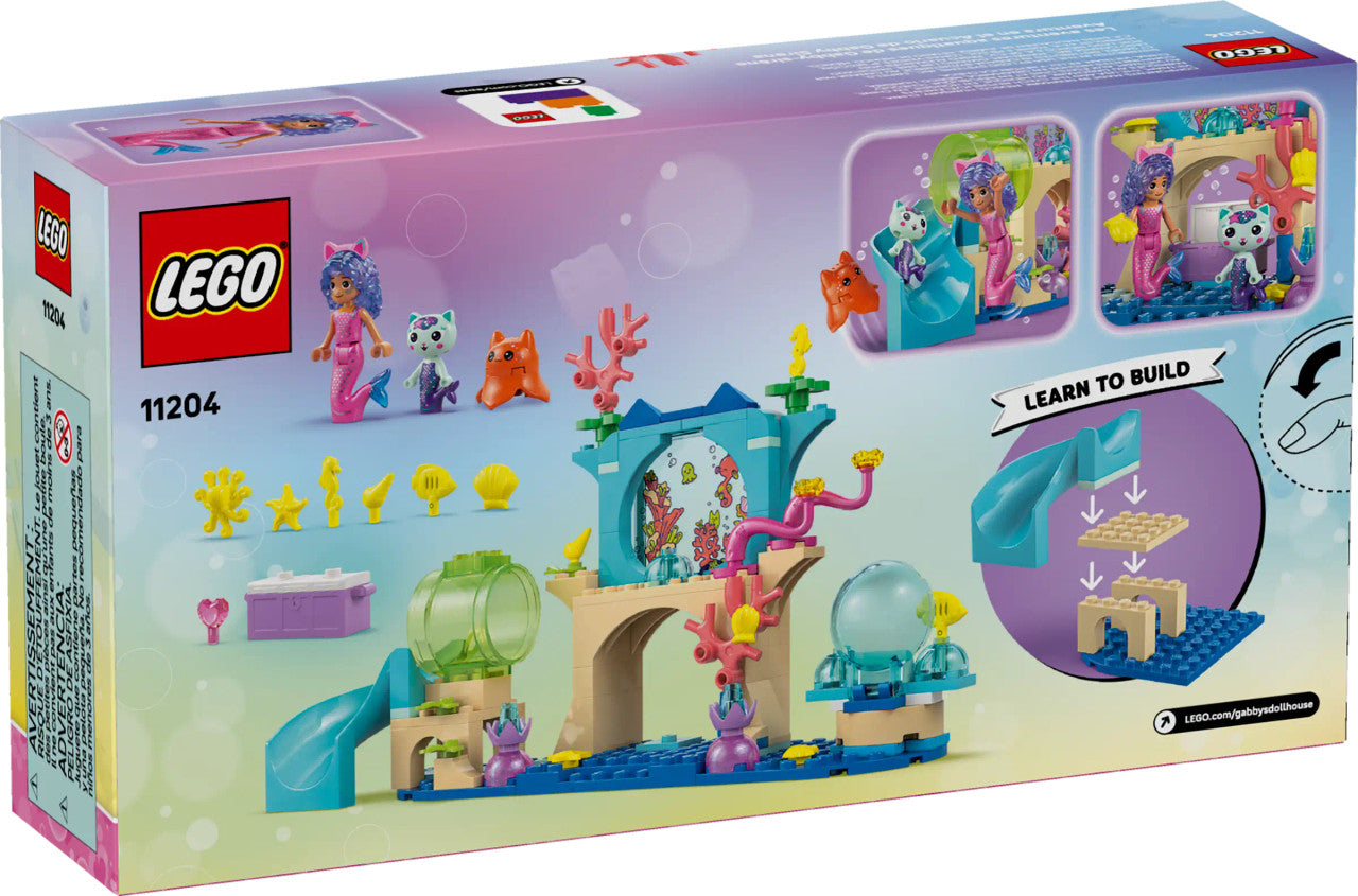 LEGO® Gabby's Dollhouse - Mermaid Gabby's Aquarium Adventure 11204