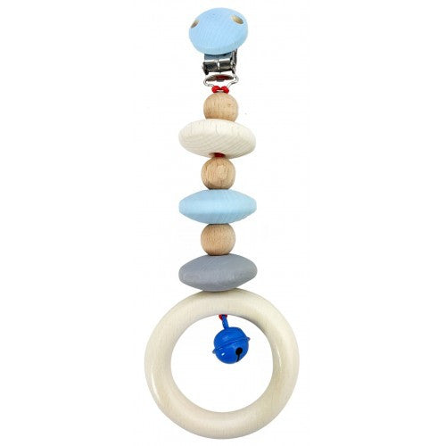Hess-Spielzeug Pram Hanger Natural Blue