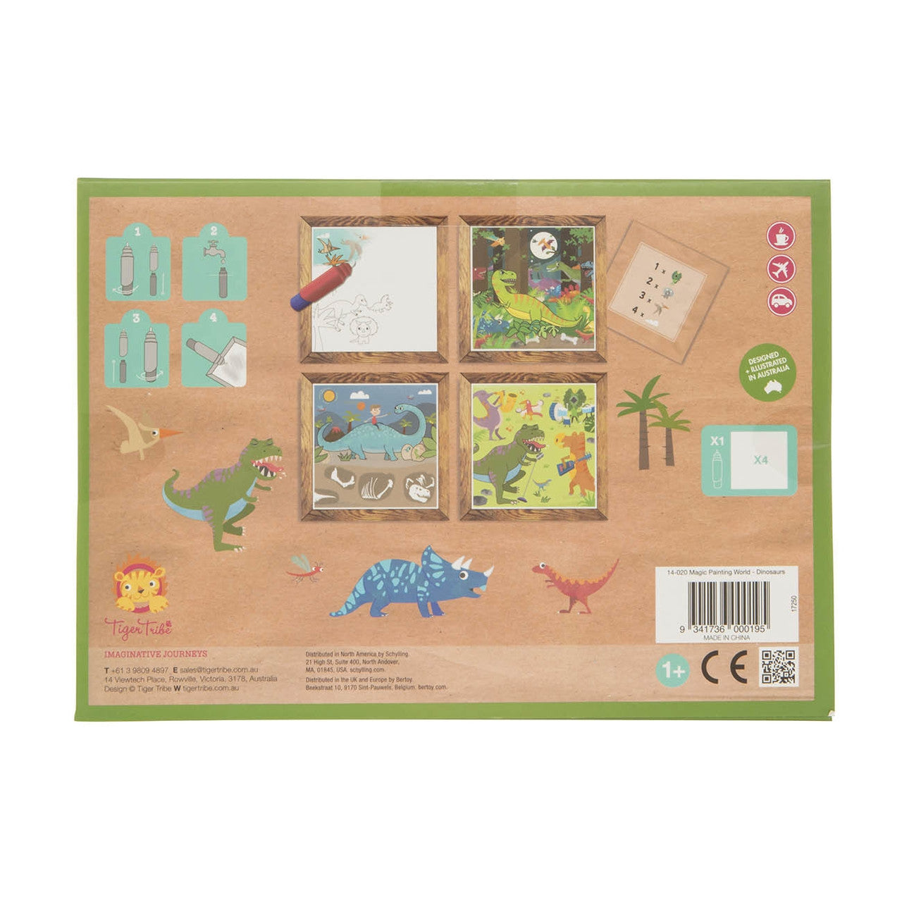 Tiger Tribe Magic Painting World - Dinosaurs