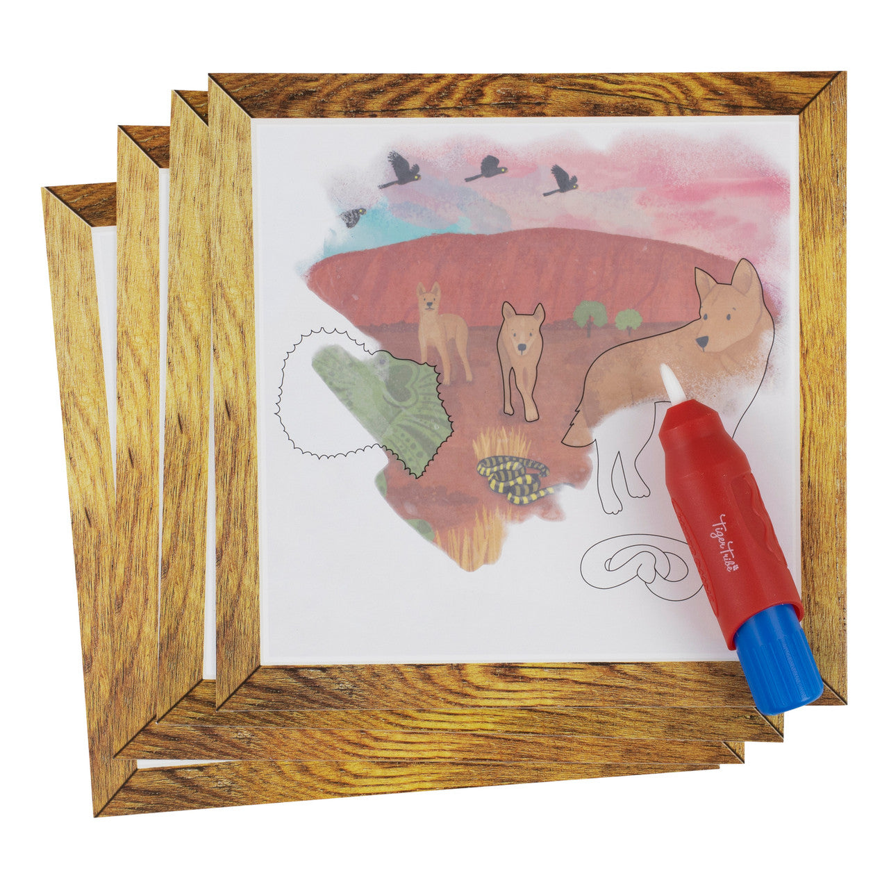 Tiger Tribe Magic Magic Painting World - Aussie Animals