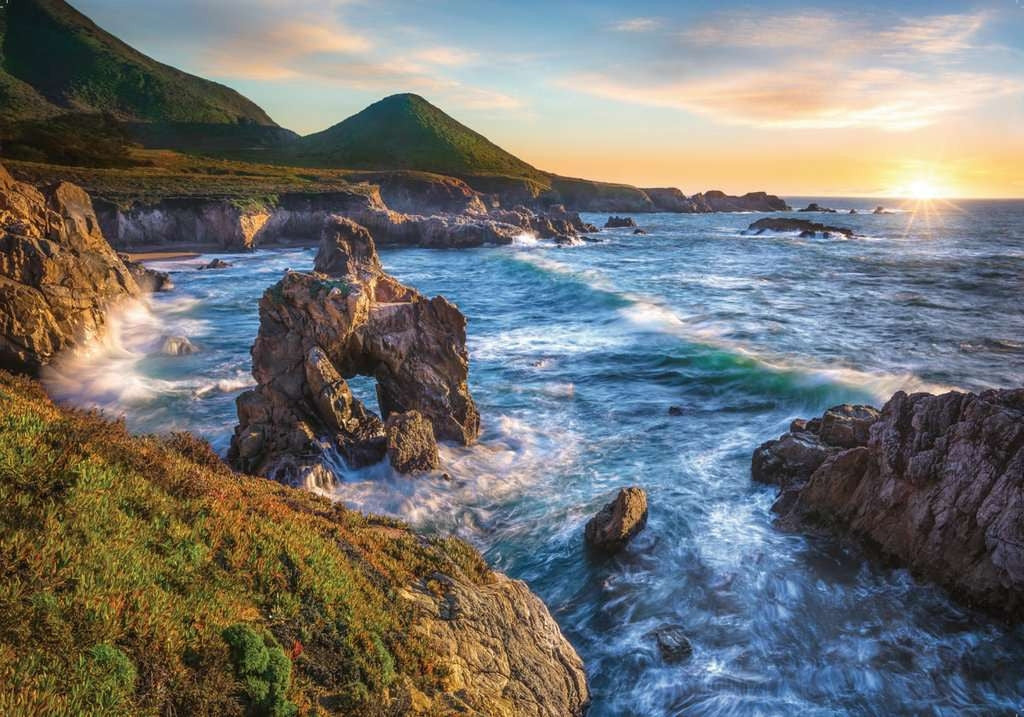 Ravensburger 1000pc - Big Sur Sunset Puzzle
