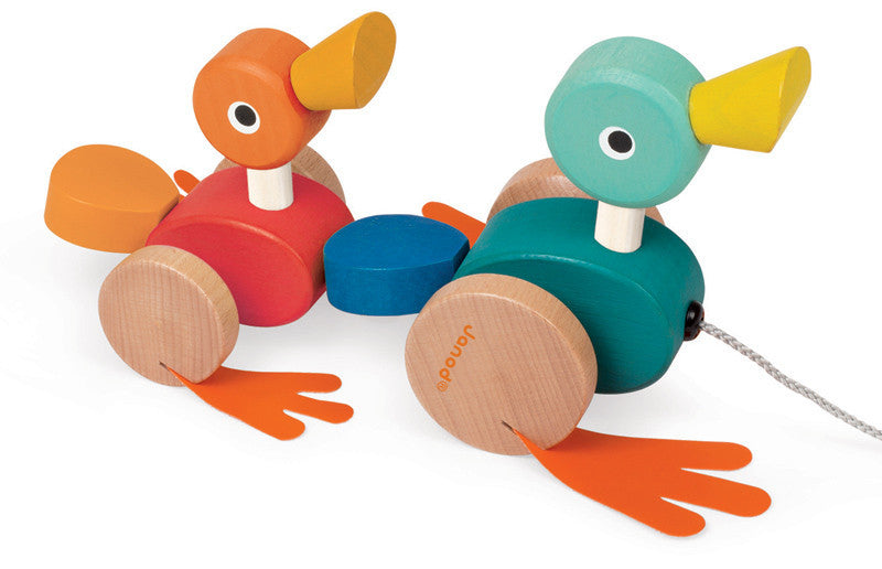 Janod Duck Family Pull Along - Damage to Box Corner*