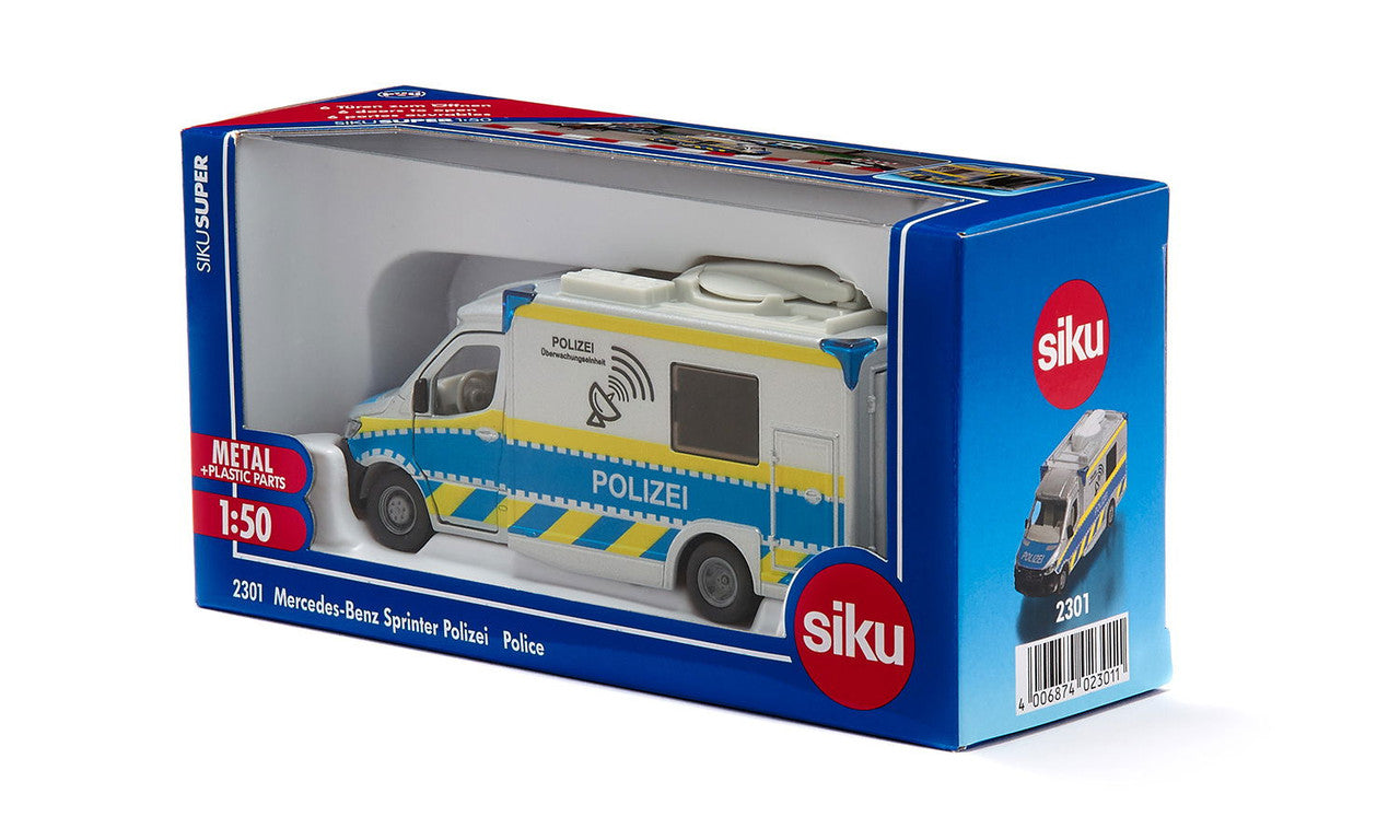 Siku - 2301 - Mercedes-Benz Sprinter Police - 1:50 Scale