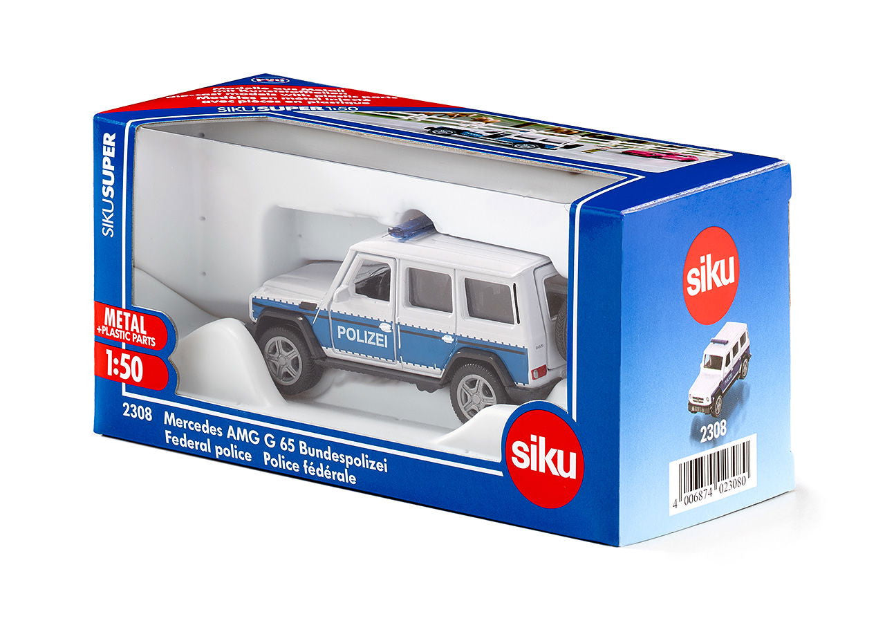 Siku - 2308 - Mercedes-AMG G65 German Federal Police 1:50 Scale