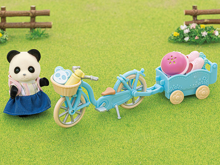Sylvanian Families - Panda Girl - Cycle & Skate Set 5652