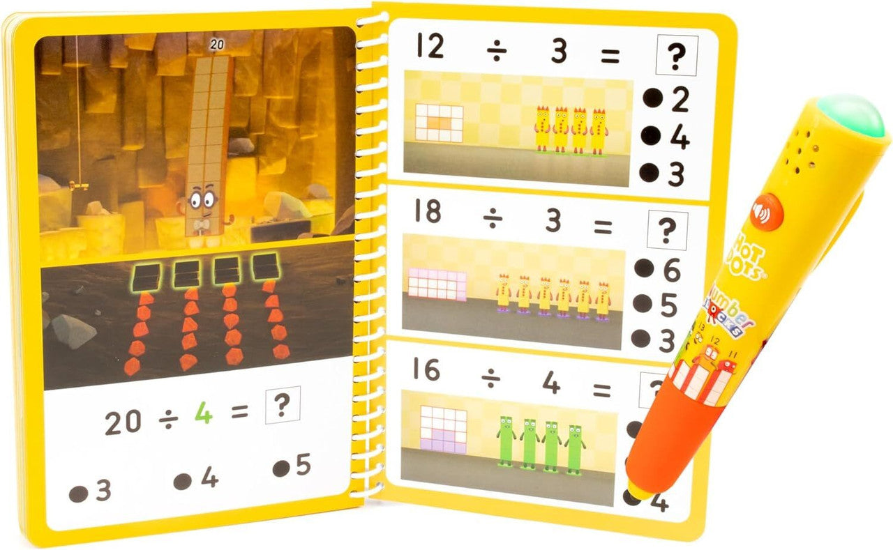 Hand2Mind - Educational Insights - Hot Dots Numberblocks 11-20 Activity Book & Interactive Pen