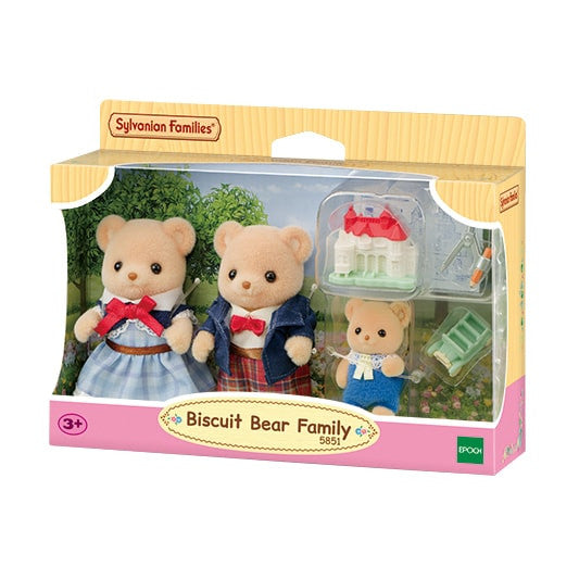 Sylvanian Families - Biscuit Bear Family