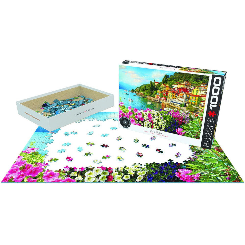 Eurographics 1000pc - Lake Como, Italy Puzzle