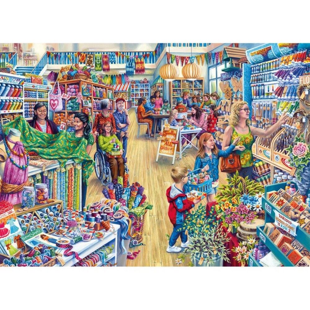 Gibsons 1000pc - Crafters Paradise Puzzle