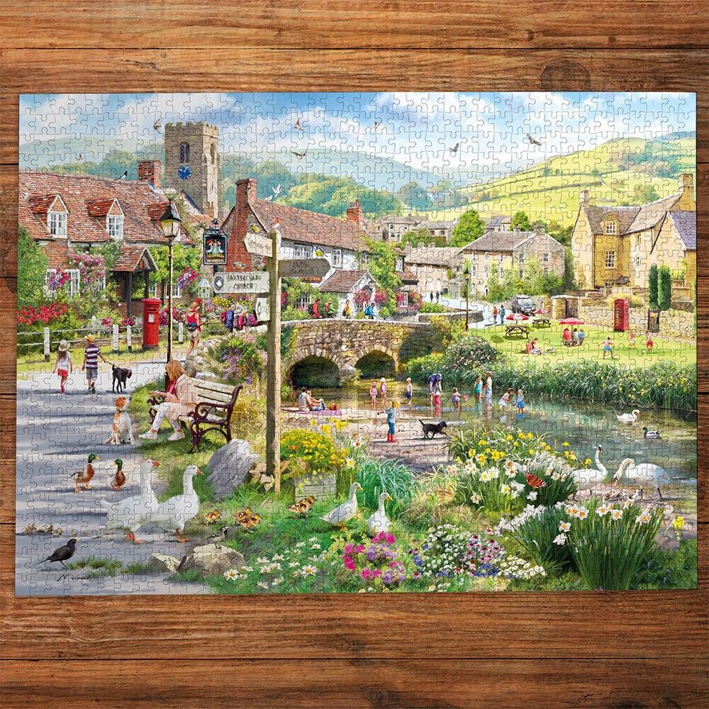 Gibsons 1000pc - Puddle Ducks & Paddling Puzzle