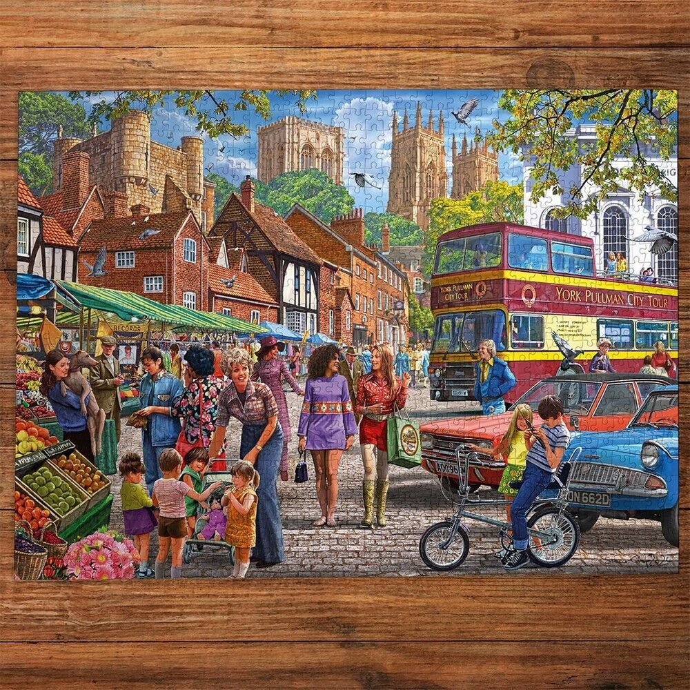 Gibsons 1000pc - York Market Puzzle