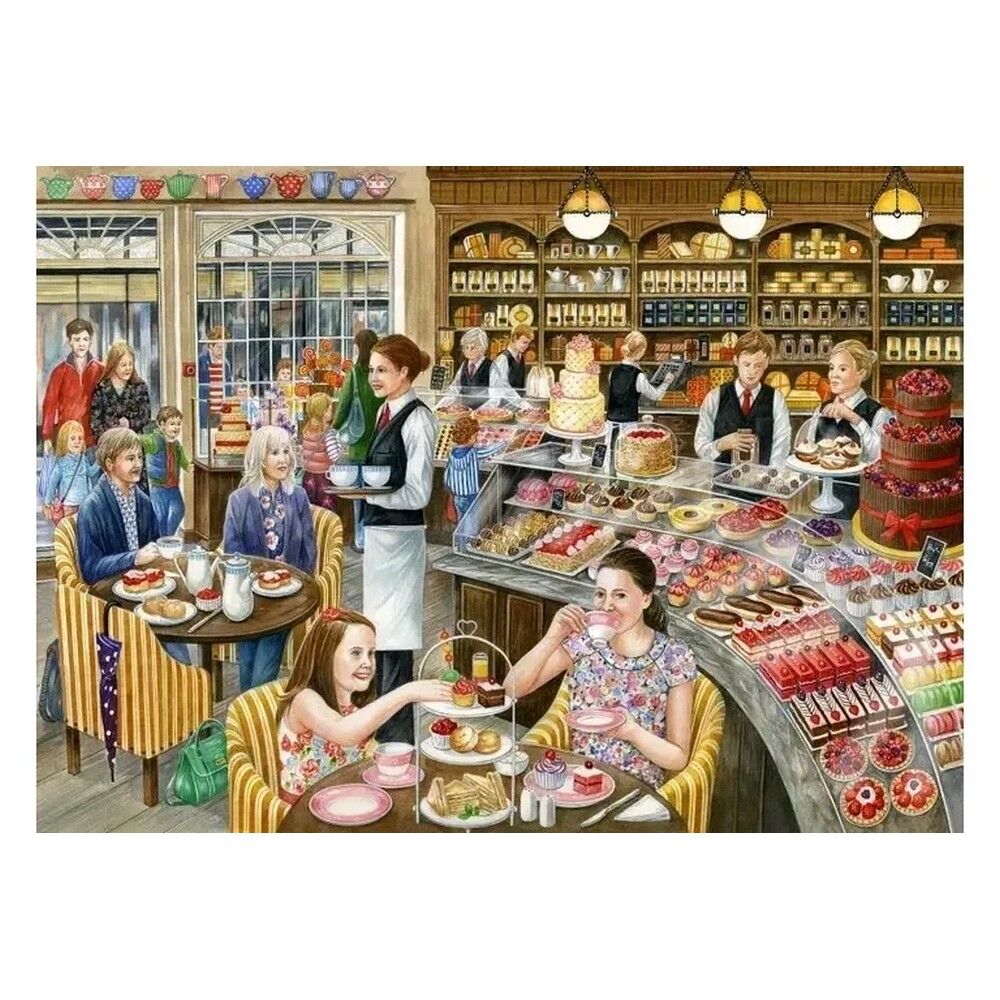 Holdson 1000pc - A Day Out - High Tea For Two Puzzle