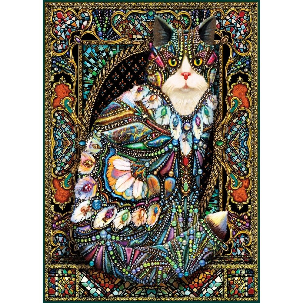 Holdson 1000pc - Cat Fanciers Jewelled Cat Puzzle