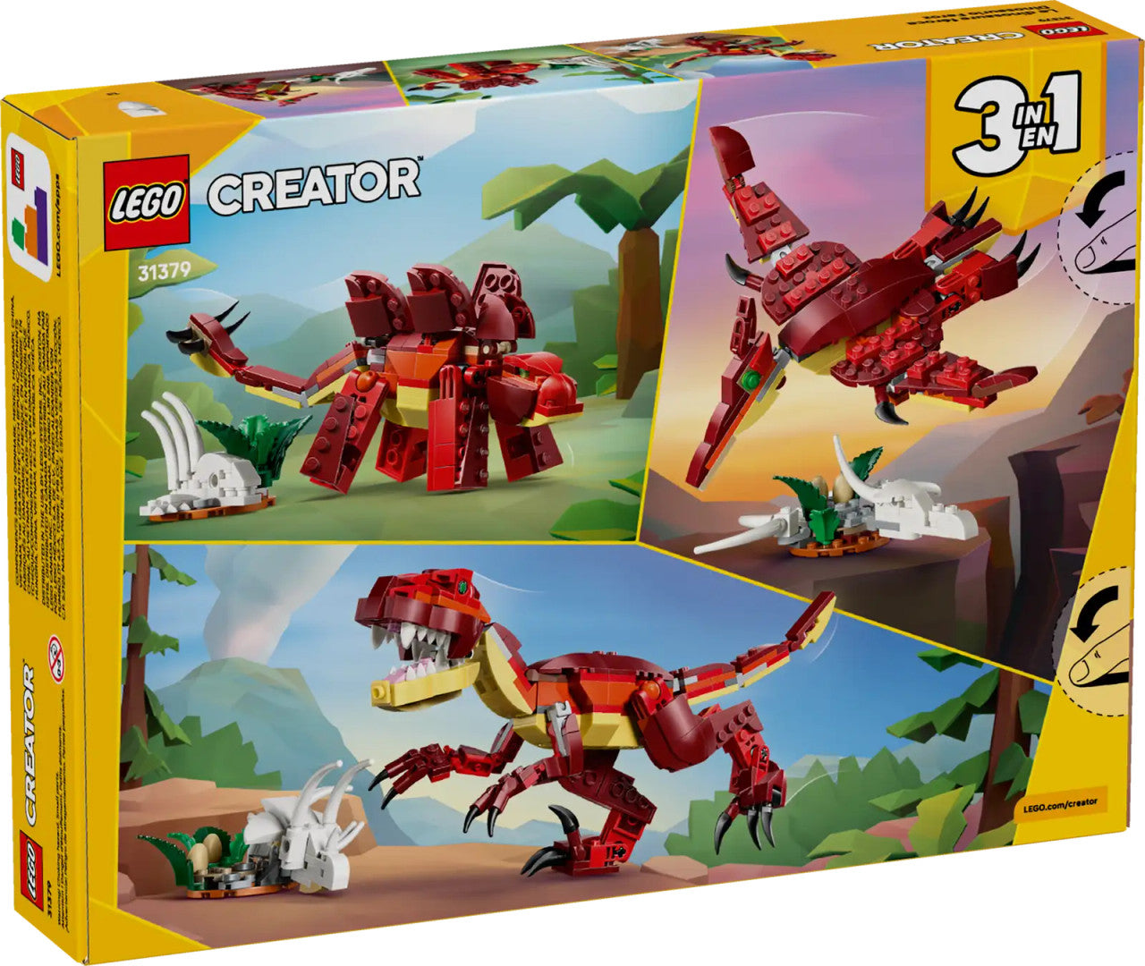 LEGO® Creator 3 in 1 - Fierce Dinosaur 31379