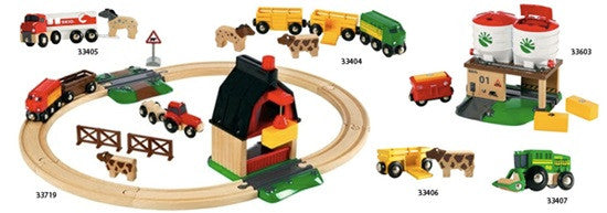 Brio - Farm Railway Set 33719