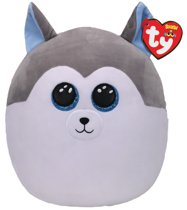 Ty Squishy Beanies - Slush the Husky Small