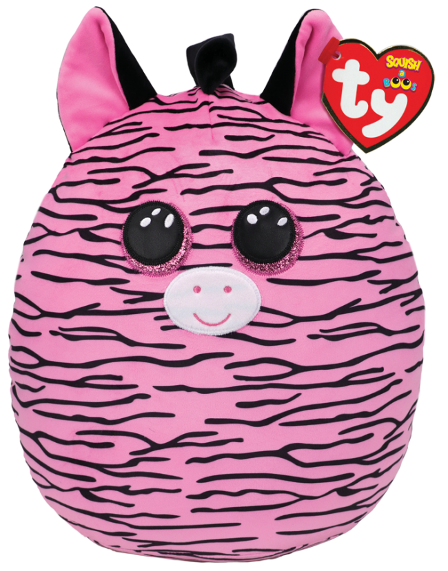 Ty Squish-A-Boo - Zoey the Zebra Small