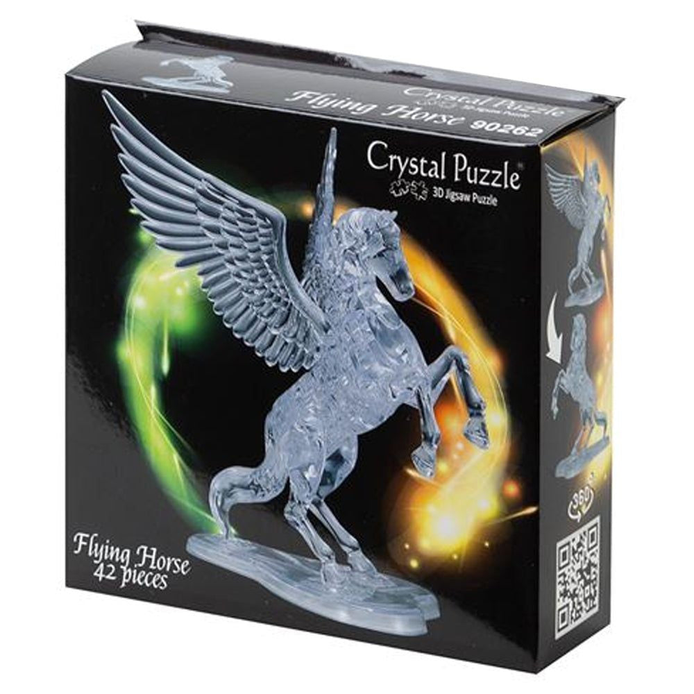 Crystal Puzzle 3D - Flying Horse