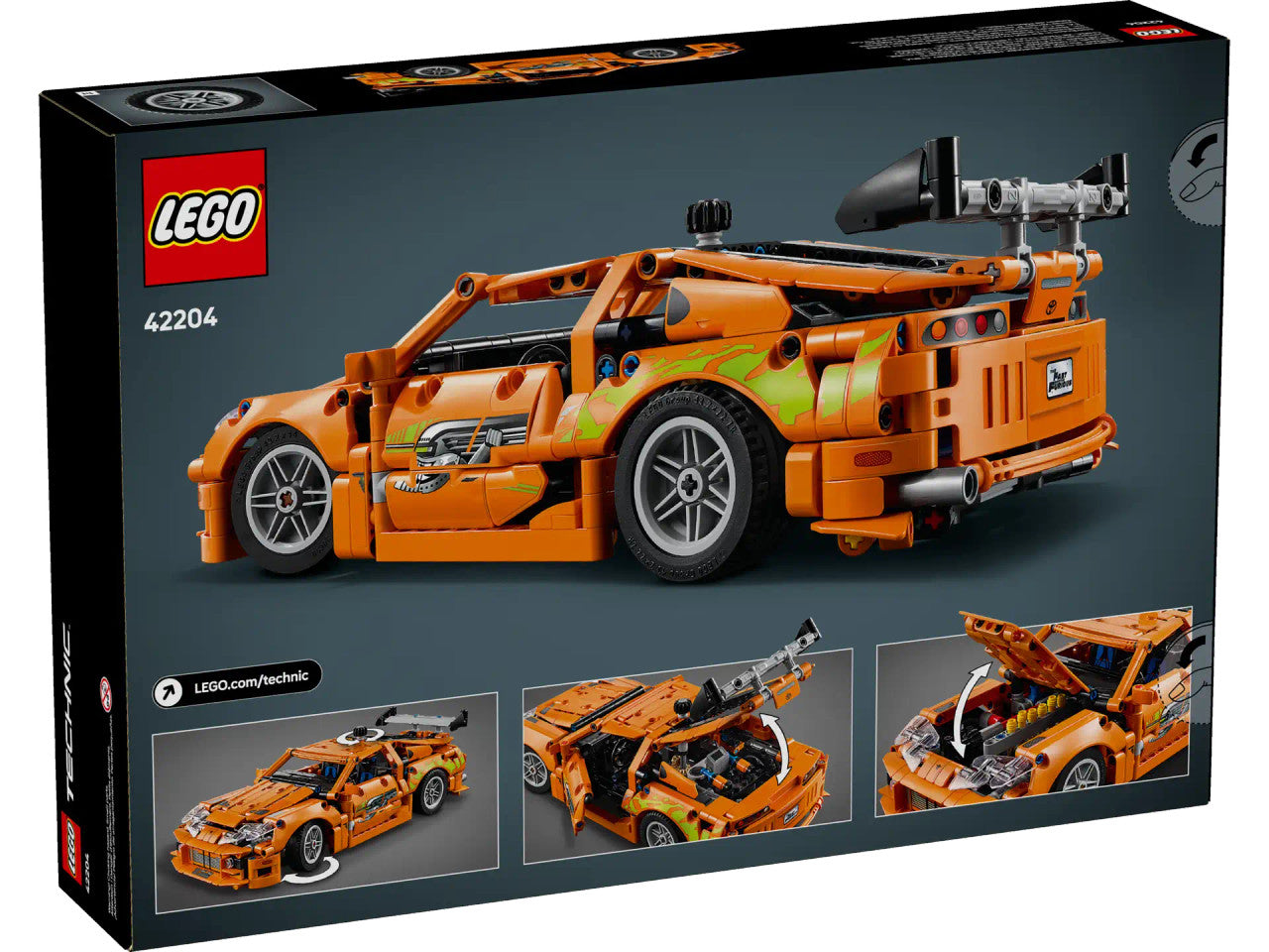 LEGO® Technic - Fast and Furious Toyota Supra MK4 42204