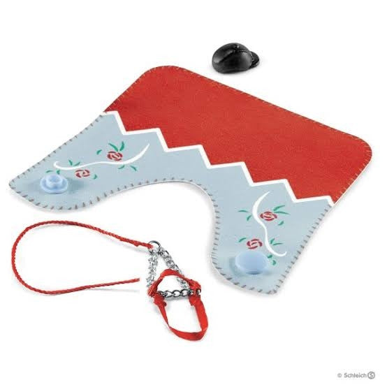 Schleich - Blanket & Halter Hannah & Cayenne 42459