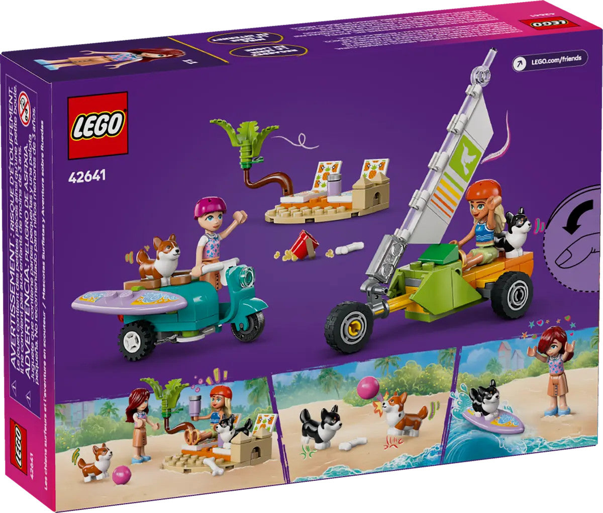 LEGO® Friends - Surfing Dogs and Scooter Adventure 42641