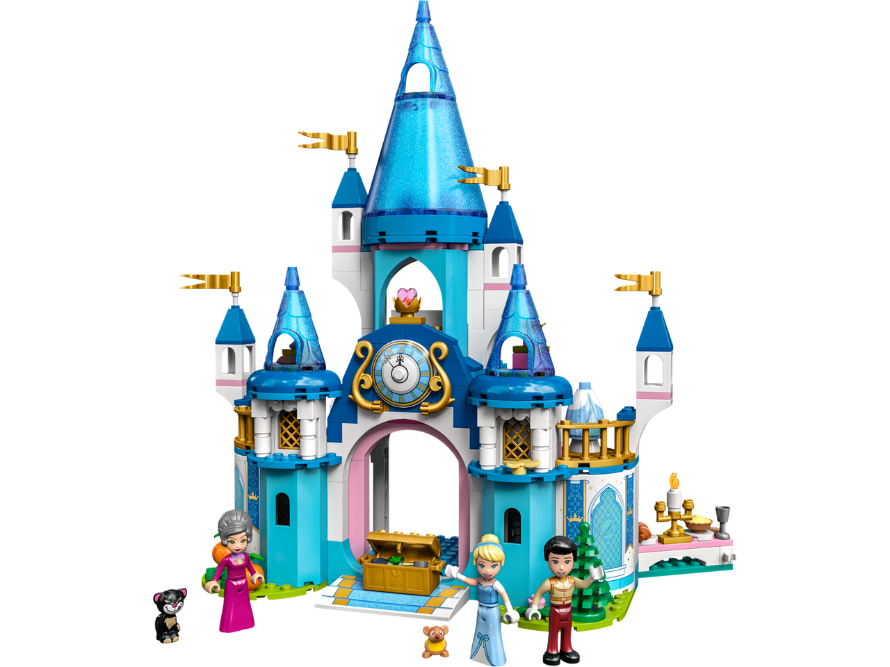 LEGO® Disney Cinderella and Prince Charming's Castle 42306