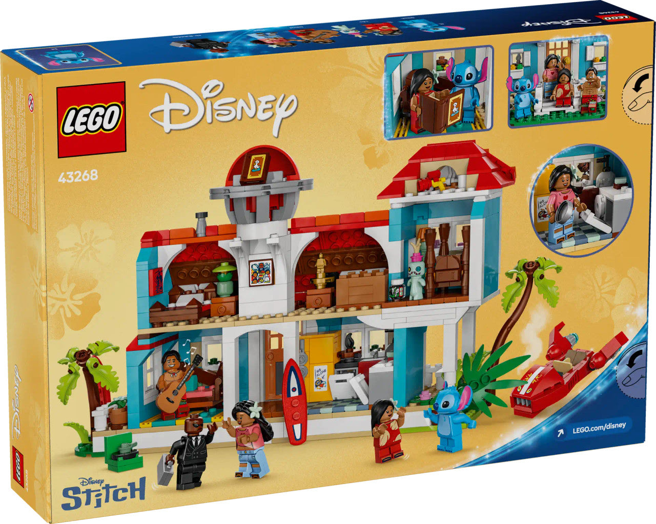 LEGO® Disney™- Lilo and Stitch Beach House 43268
