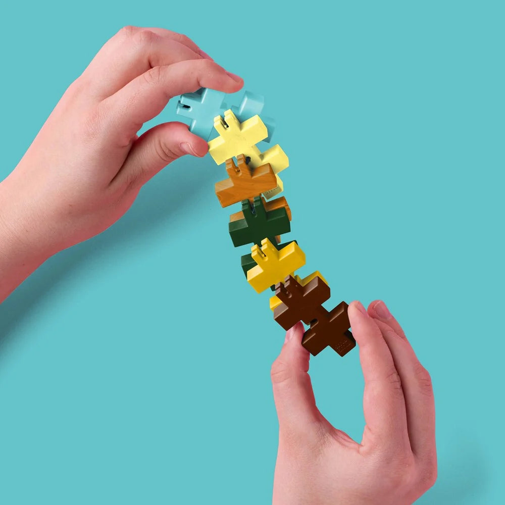 Plus-Plus HEXEL Van Gogh Sunflowers PP4364 flexible art-inspired fidget toy in Sunflowers colour palette