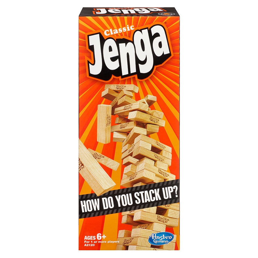 Jenga - The Original Wood Block Game