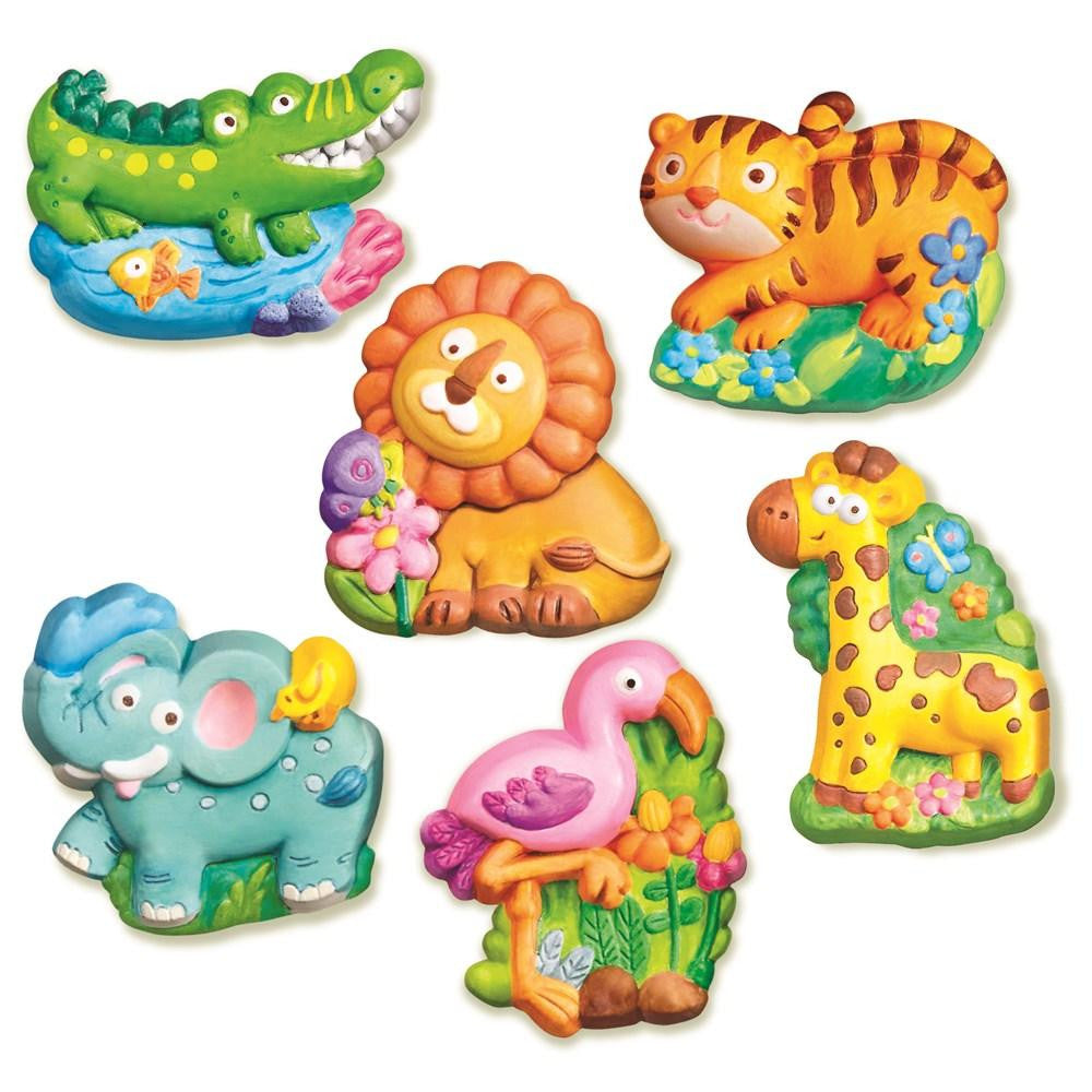 4M - Mould & Paint - Zoo Animals