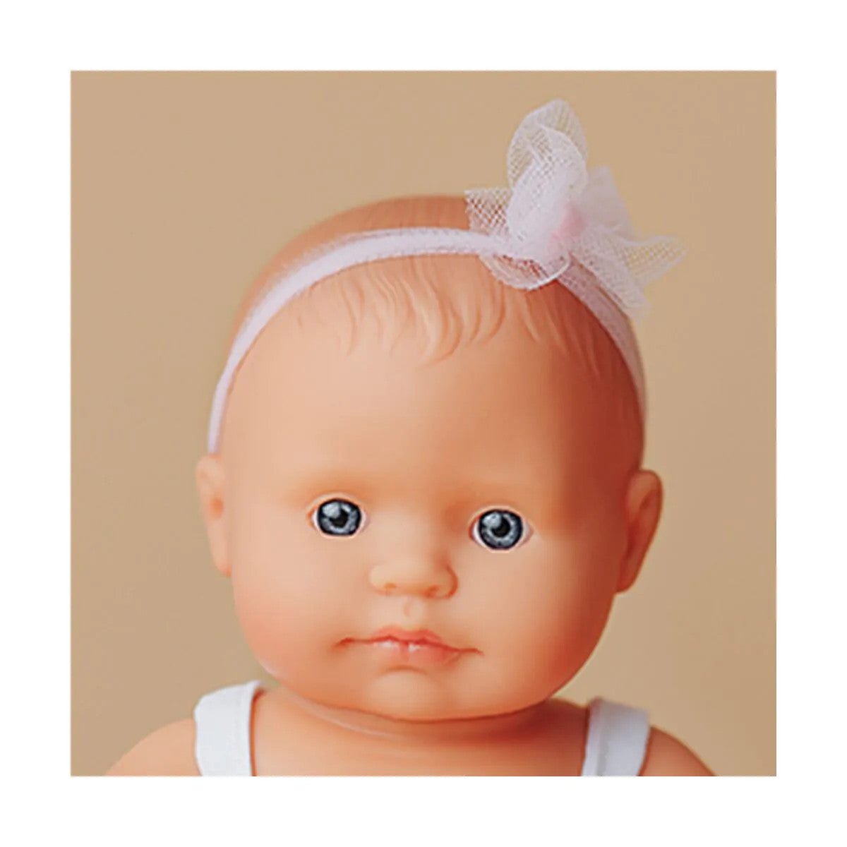 Miniland Doll 21cm - My Friends & Me - Caucasian Girl Baby Doll