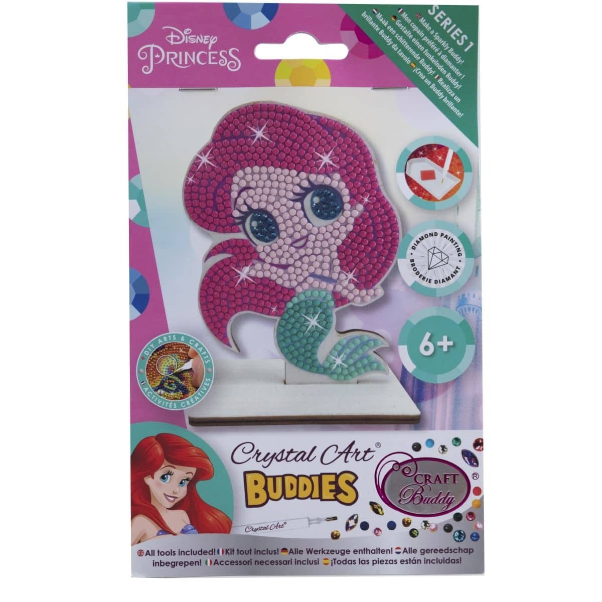 Crystal Art Buddies - Little Mermaid product image 2