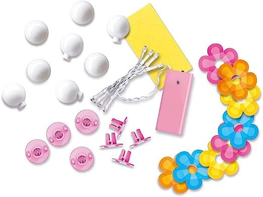4M - KidzMaker - Floral Mirror Light