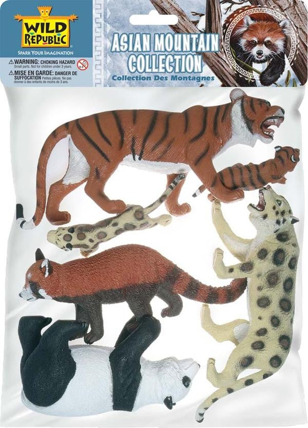 Wild Republic - Polybag Asian Figurines