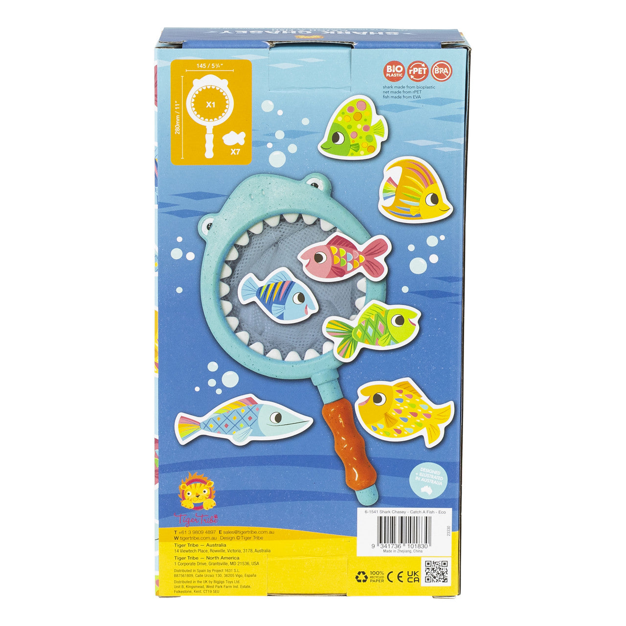 Tiger Tribe - Shark Chasey - Catch a Fish ECO