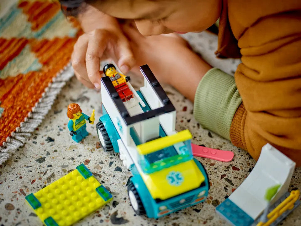 LEGO® City - Emergency Ambulance and Snowboarder 60403