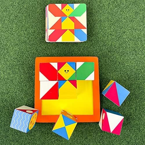 Djeco Cubologic 9 Cube Game with 30 Challenges product image 8
