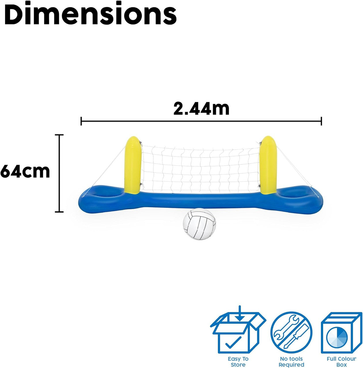 Bestway Volleyball Pool Game Set