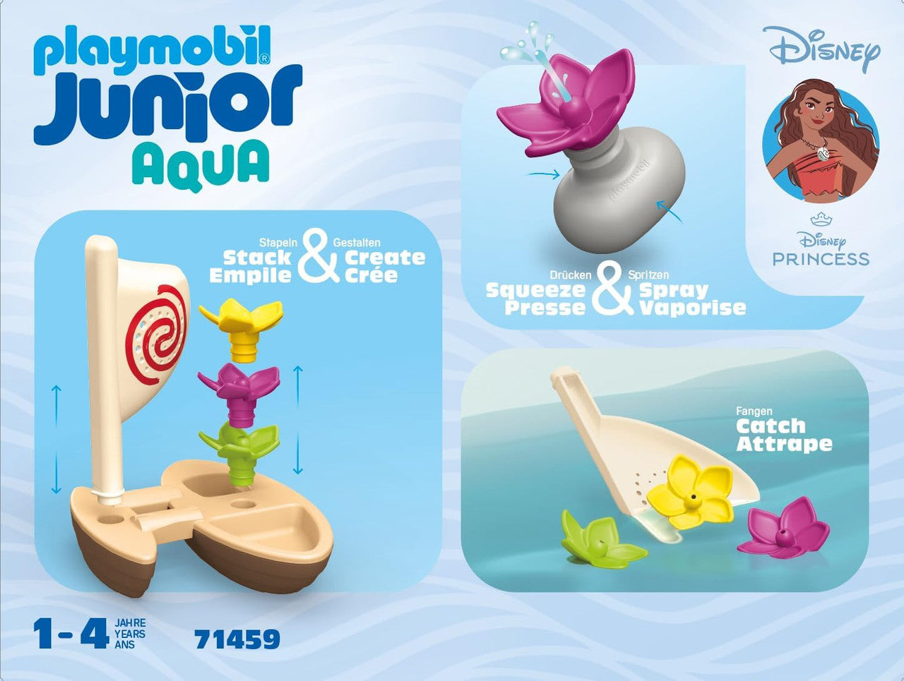 Playmobil Junior & Disney - Moana's Sail Boat 71459