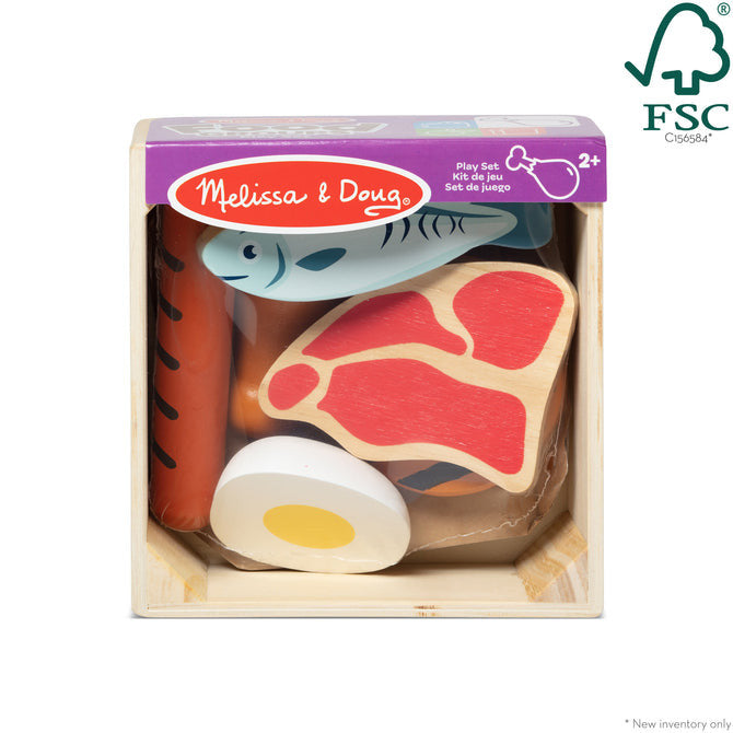 Melissa & Doug - Wooden Food Groups – Protein